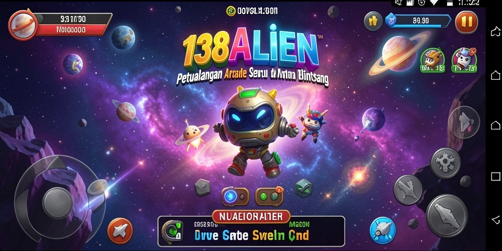 Tangkapan layar 138ALIEN menunjukkan momen intens dalam gameplay Arcade.