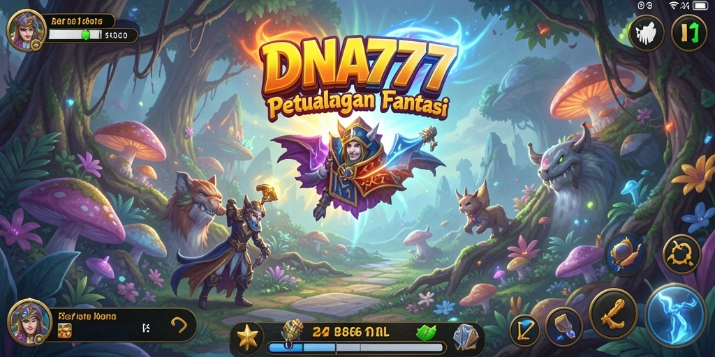 Tampilan gameplay <strong>DNA777</strong> yang mengasyikkan saat menjelajahi dunia petualangan.