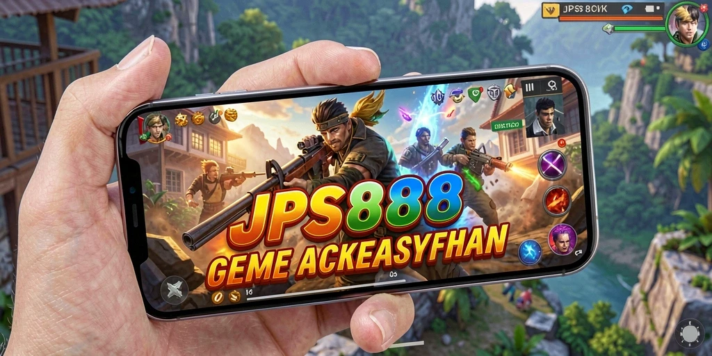 Tampilan seru dari gameplay JPS888 yang menegangkan.