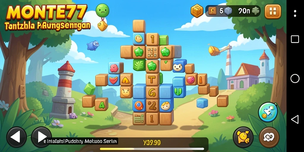 Gameplay seru dari MONTE77 dengan teka-teki yang menantang.