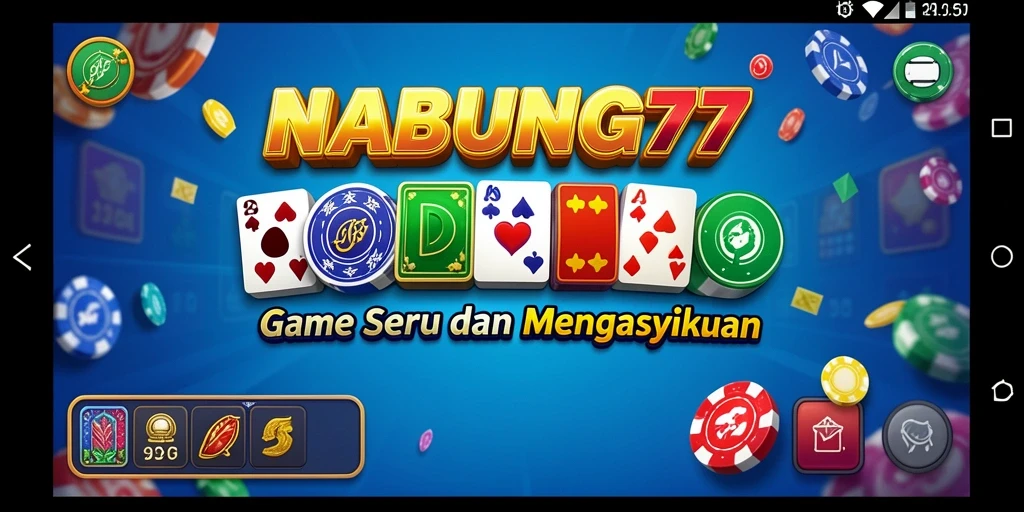 Tampilan game domino seru dengan fitur menarik.