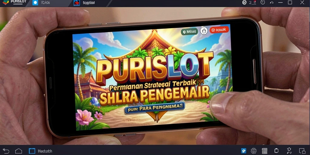 Tampilan gameplay seru dan strategis dalam PURISLOT.