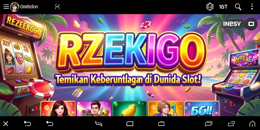 Tampilan menarik dari gameplay Slot REZEKIGO yang seru.
