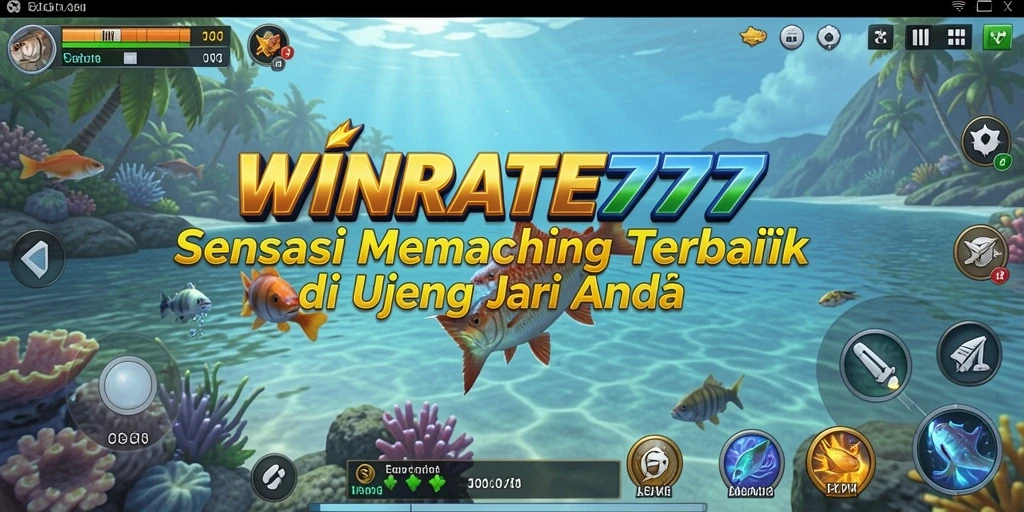 Tangkapan ikan menakjubkan dalam permainan WINRATE777.