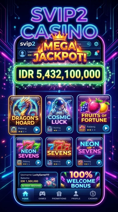 Tampilan antarmuka svip2 yang sederhana dan menarik.